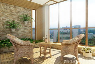 阳台休闲区设计灵感，阳台休闲区：享受都市中的绿意