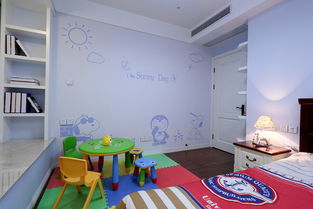 儿童房墙面绘画：创造梦想空间